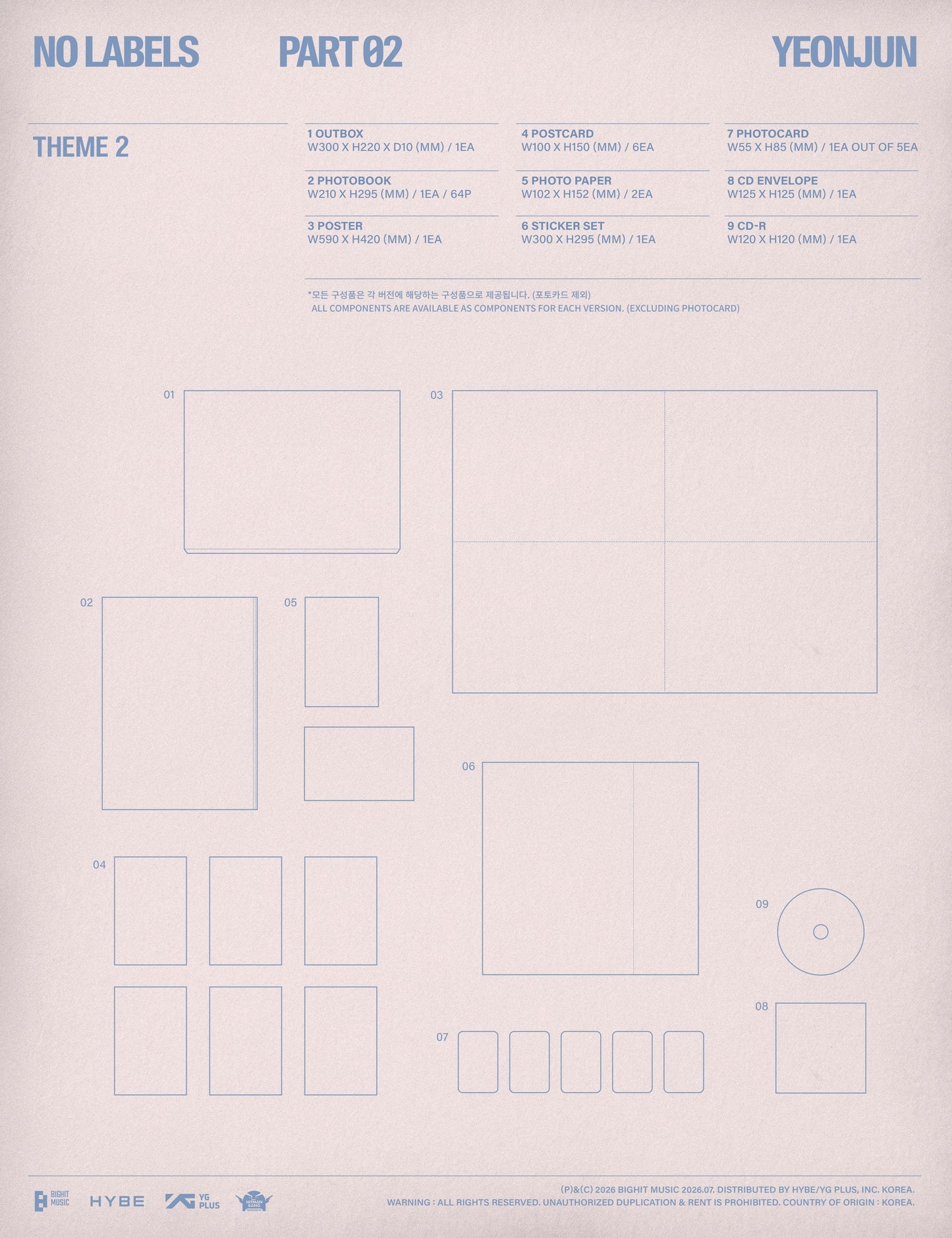 [PRE-ORDER] TXT - YEONJUN - 'NO LABELS: PART 02' (Photobook ver.) (SIGNED)