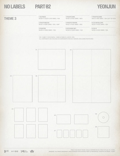 [PRE-ORDER] TXT - YEONJUN - 'NO LABELS: PART 02' (Photobook ver.) (SIGNED)
