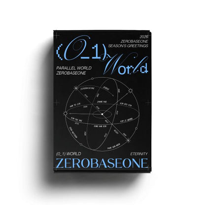 [PRE-ORDER] ZEROBASEONE - 2026 SEASON'S GREETINGS '(0_1) World' + Apple Music Photocard SET POB