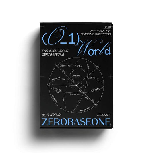 [PRE-ORDER] ZEROBASEONE - 2026 SEASON'S GREETINGS '(0_1) World' + Apple Music Photocard SET POB