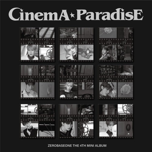 ZEROBASEONE - 4th Mini-Album 'CINEMA PARADISE' (Digipack Version) + Apple Music POB Photocard