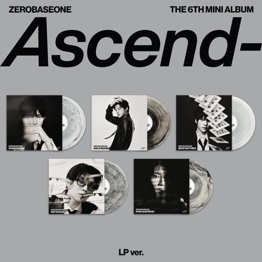 [PRE-ORDER] ZEROBASEONE - 6th Mini Album 'Ascend-' (LP Ver.)
