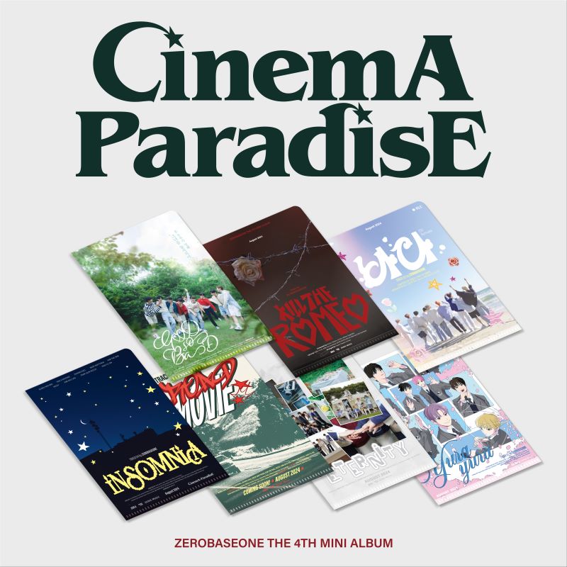 ZEROBASEONE - 4th Mini-Album 'CINEMA PARADISE' (ZEROSE Version)