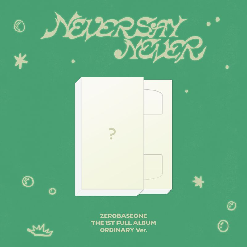 [PRE-ORDER] ZEROBASEONE - 1st Full Album 'Never Say Never' (Standard ver.) + Apple Music Photocard POB
