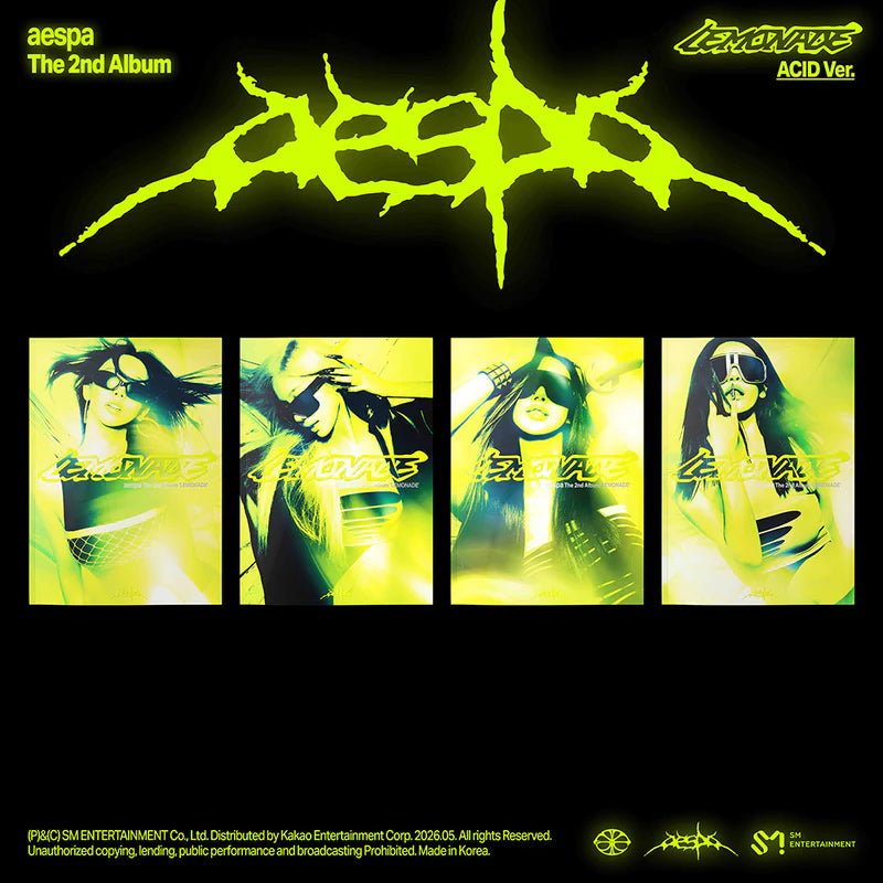 aespa - 2nd Album 'LEMONADE' (ACID Ver.)
