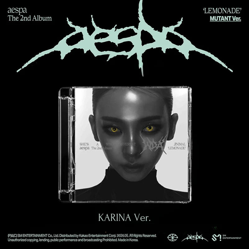 aespa - 2nd Album 'LEMONADE' (MUTANT Ver.)