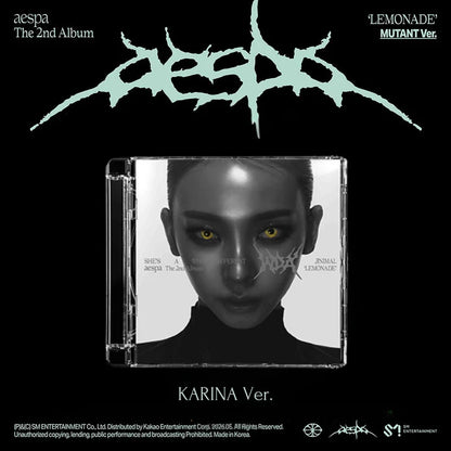 aespa - 2nd Album 'LEMONADE' (MUTANT Ver.)
