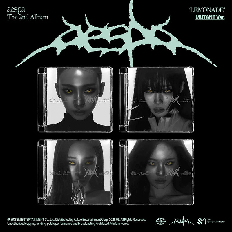 aespa - 2nd Album 'LEMONADE' (MUTANT Ver.)