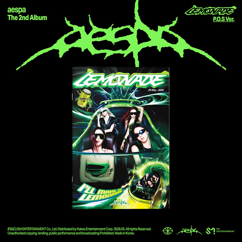 aespa - 2nd Album 'LEMONADE' (P.O.S Ver.)