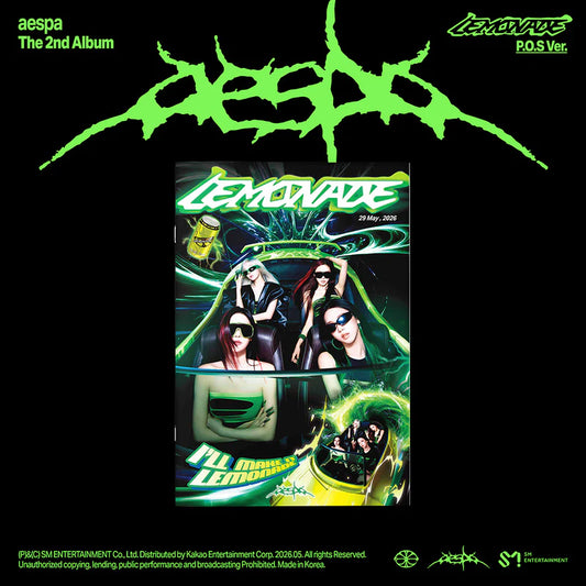 aespa - 2nd Album 'LEMONADE' (P.O.S Ver.)