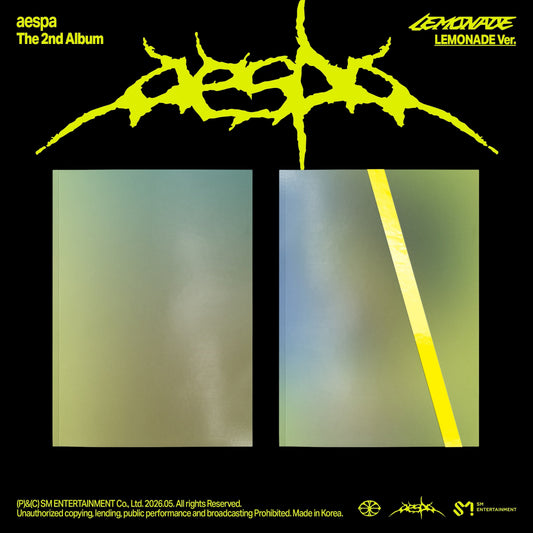 [PRE-ORDER] aespa - 2nd Album 'LEMONADE' (LEMONADE Ver.)