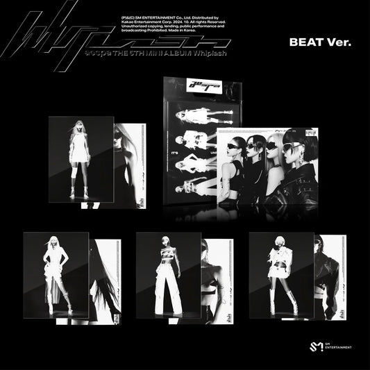 [PRE-ORDER] aespa - 5th Mini-Album 'Whiplash' (Beat Version) + Apple Music POB Photocard