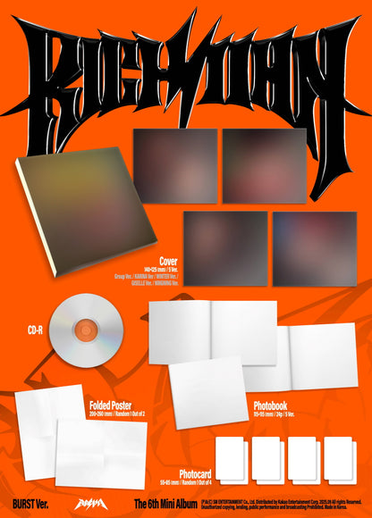 [PRE-ORDER] aespa - 6th Mini-Album 'Rich Man' (BURST version)