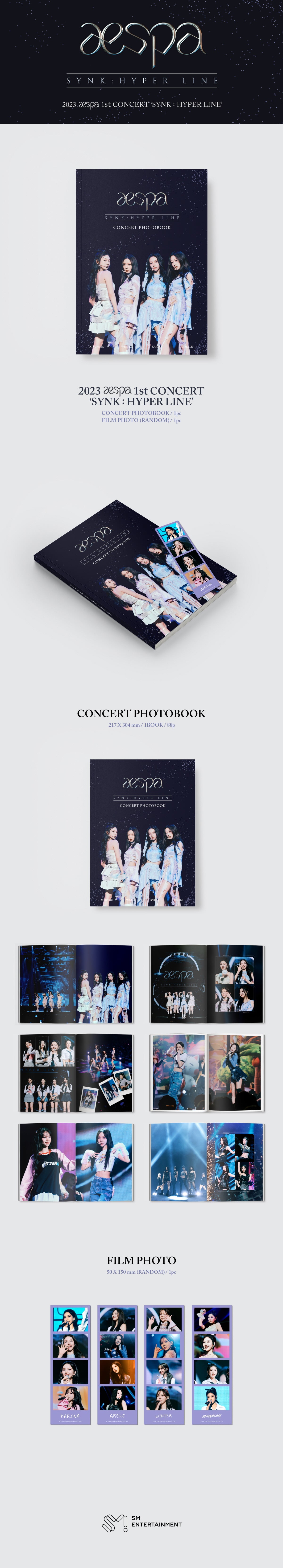 aespa - 1st Concert 'SYNK : HYPER LINE' Photobook – KLOUD K-Pop Store