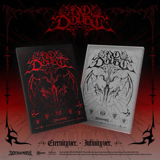 [PRE-ORDER] ALL(H)OURS - 5th Mini Album 'NO DOUBT' + Kooky Photocard POB