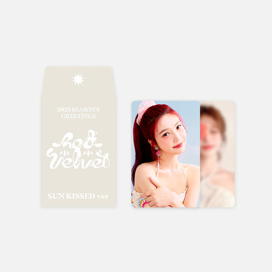 Red Velvet - 2025 SM Season's Greetings Official MD - Random Trading Card Set