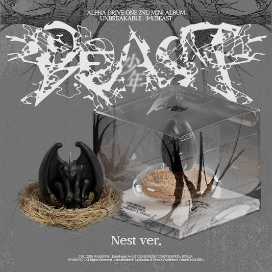 [PRE-ORDER] ALPHA DRIVE ONE - 2nd Mini Album 'UNBREAKABLE : 少年BEAST' Nest Ver. (Limited Edition)