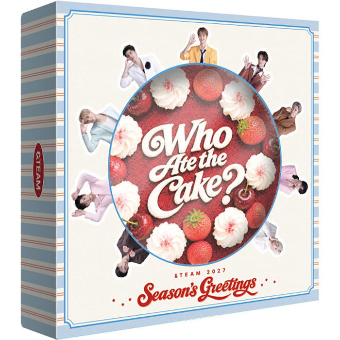 [PRE-ORDER] &TEAM - 2027 SEASON'S GREETINGS 'WHO ATE THE CAKE?' + TICKET POB