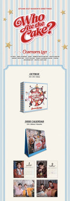 [PRE-ORDER] &TEAM - 2027 SEASON'S GREETINGS 'WHO ATE THE CAKE?' + TICKET POB