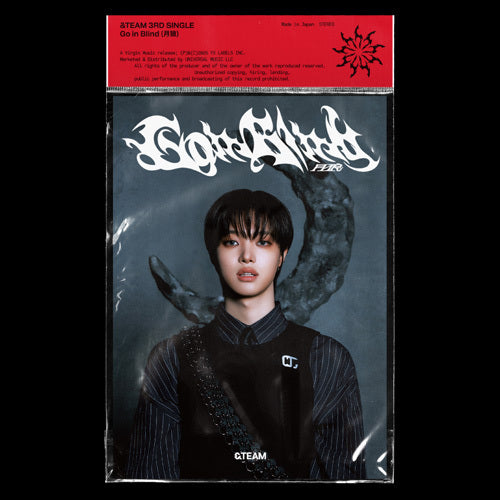 &TEAM - 3rd Single Album 'Go in Blind(月狼)' (Solo Edition)