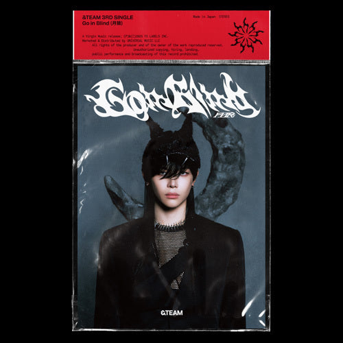 &TEAM - 3rd Single Album 'Go in Blind(月狼)' (Solo Edition)