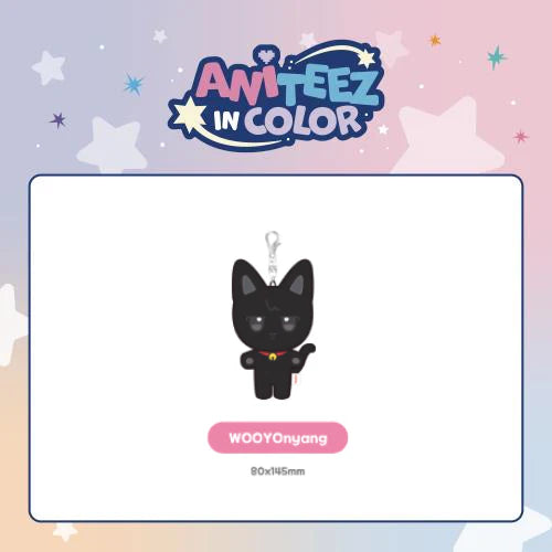 ATEEZ X ANITEEZ - 'ANITEEZ IN COLOR' MD - ANITEEZ PLUSH KEYRING