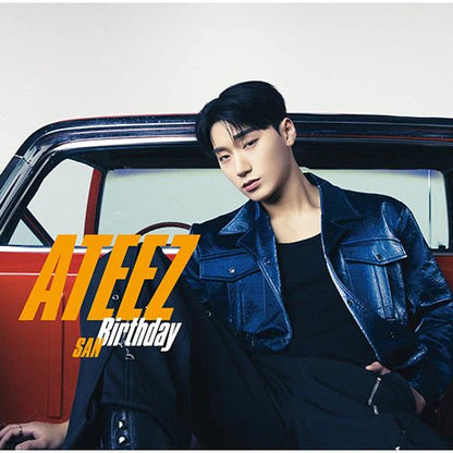 ATEEZ 에이티즈 - 4th Japanese Single 'BIRTHDAY' (Individual Member Solo Version) + POB Member Photocard