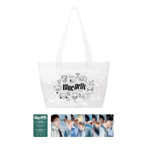 [PRE-ORDER] ATEEZ - 8th Anniversary Exhibition Blue Drift MD - CLEAR SHOPPER BAG