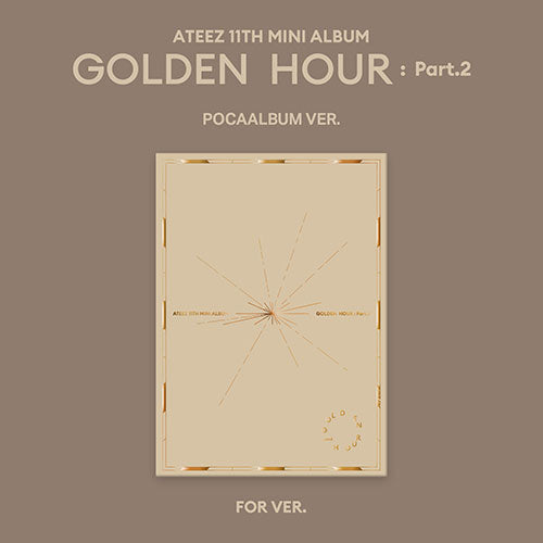 ATEEZ 에이티즈 - 'GOLDEN HOUR: Part 2' (POCAALBUM Version)
