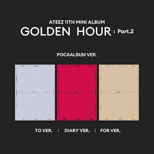 ATEEZ 에이티즈 - 'GOLDEN HOUR: Part 2' (POCAALBUM Version)