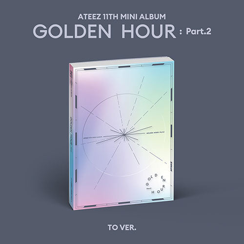 ATEEZ 에이티즈 - 'GOLDEN HOUR : Part 2' (Photobook Version) (Korean Release)