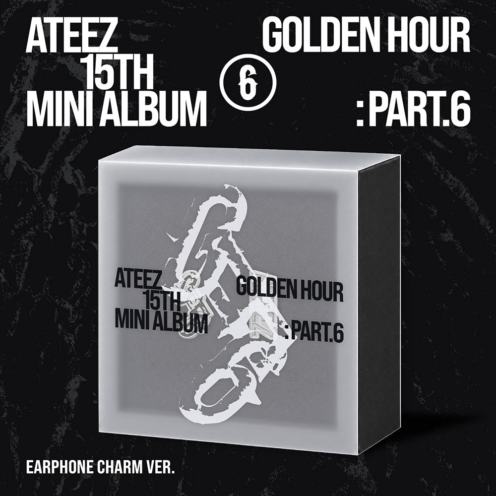 [PRE-ORDER] ATEEZ - 'GOLDEN HOUR: PART.6' (EARPHONE CHARM ver.)