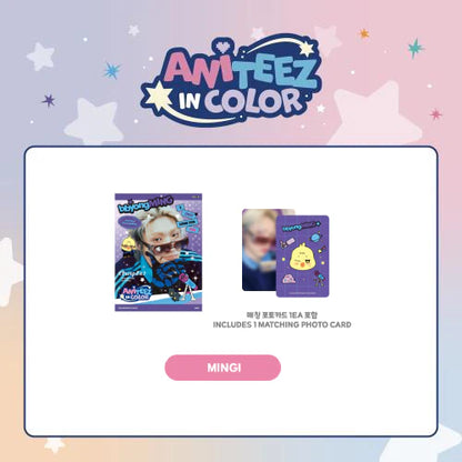 [PRE-ORDER] ATEEZ X ANITEEZ - 'ANITEEZ IN COLOR' MD - MINI PHOTOBOOK