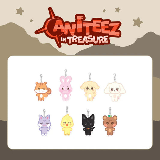 [PRE-ORDER] ATEEZ 에이티즈 - 'ANITEEZ IN TREASURE' MD - Plush Keyring