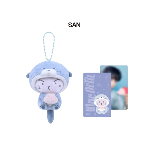 [PRE-ORDER] ATEEZ - 8th Anniversary Exhibition Blue Drift MD - Plush Sea Collection