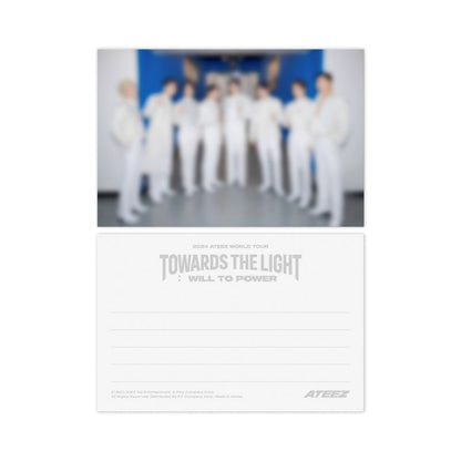 ATEEZ 에이티즈 - 2024 ATEEZ WORLD TOUR 'TOWARDS THE LIGHT: WILL TO POWER' IN SEOUL PLAYCODE + Group Postcard POB
