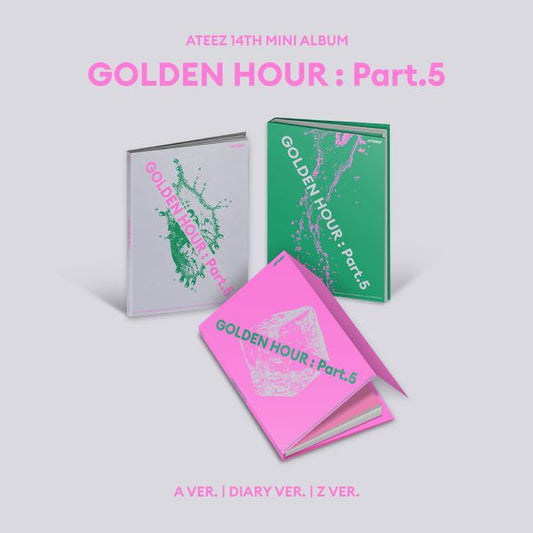 [PRE-ORDER] ATEEZ - 'GOLDEN HOUR : Part.5' (Photobook ver.) + POB