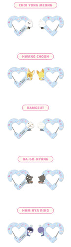 [PRE-ORDER] TXT - PPULBATU WALK TOGETHER MD - Heart Carabiner