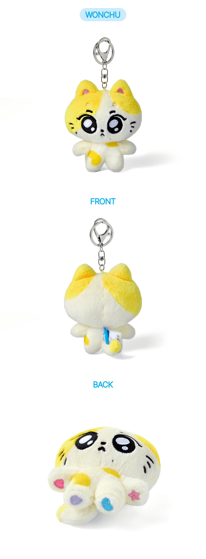 [PRE-ORDER] ENHYPEN - ENCHIN Official Character MD - Plush Keyring