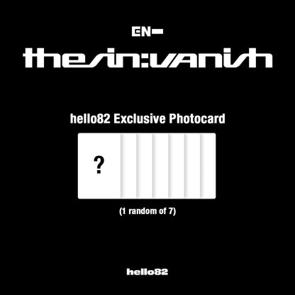 [PRE-ORDER] ENHYPEN - 7th Mini Album 'THE SIN:VANISH' (hello82 Exclusive)