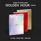 ATEEZ 에이티즈 - 'GOLDEN HOUR : Part 2' (Photobook Version) (Korean Release)