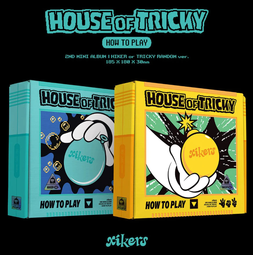 [FINAL SALE] xikers - 2nd Mini-Album 'HOUSE OF TRICKY: HOW TO PLAY' (Korean Version)