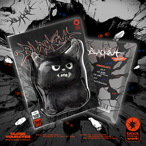 CLOSE YOUR EYES - 3rd Mini Album 'blackout' (black CLting-i ver.)