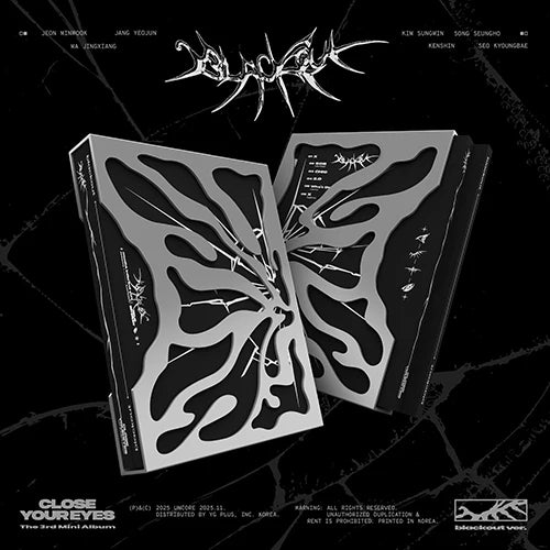 CLOSE YOUR EYES - 3rd Mini Album 'blackout' (blackout ver.)