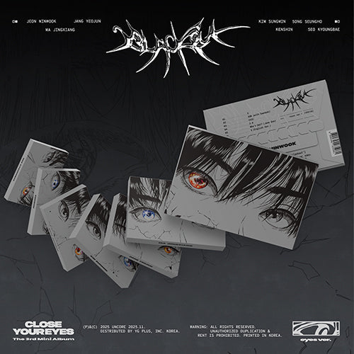 CLOSE YOUR EYES - 3rd Mini Album 'blackout' (eyes ver.)