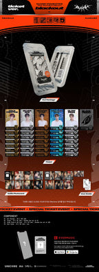 CLOSE YOUR EYES - 3rd Mini Album 'blackout' (ticket ver.)
