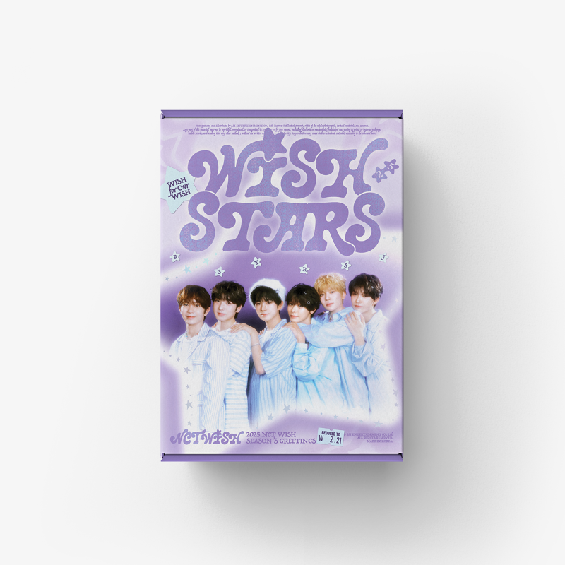 [PRE-ORDER] NCT WISH - 2025 Season's Greetings 'WISH STARS' + POB Photocard Set