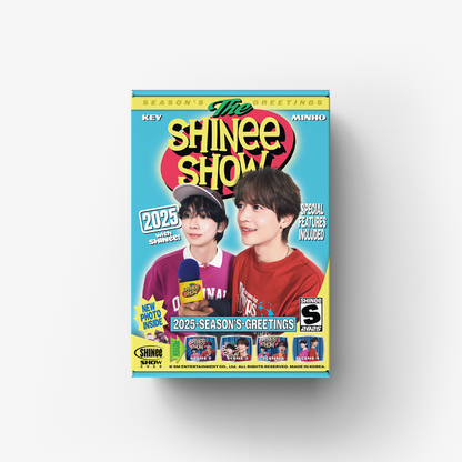 [PRE-ORDER] SHINee - 2025 Season's Greetings 'SHINEE SHOW' + POB Photocard Set