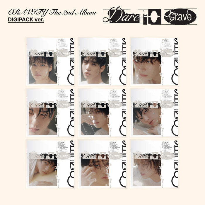 [FINAL SALE] CRAVITY - 2nd Album 'Dare to Crave' (Digipack Ver.)