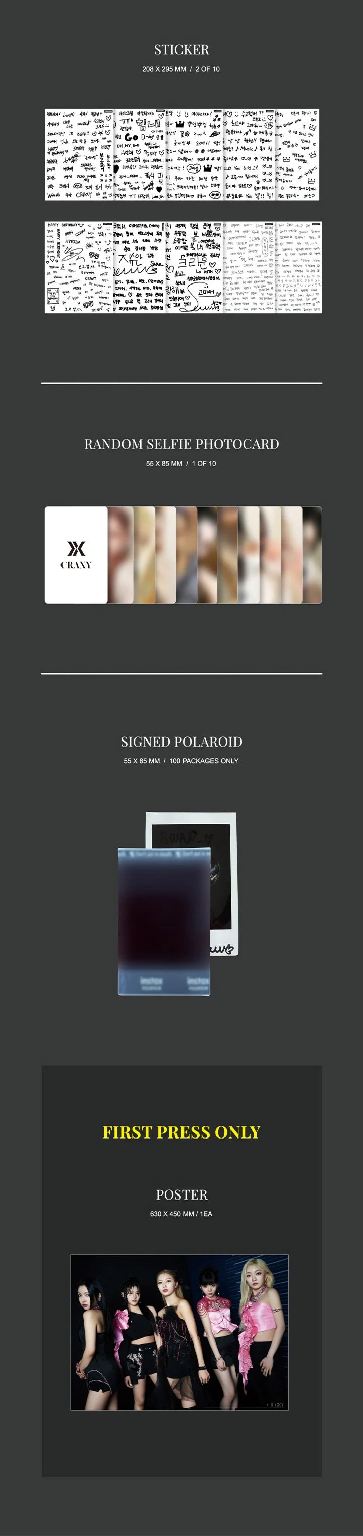 [FINAL SALE] CRAXY - 4th Mini-Album 'XX'
